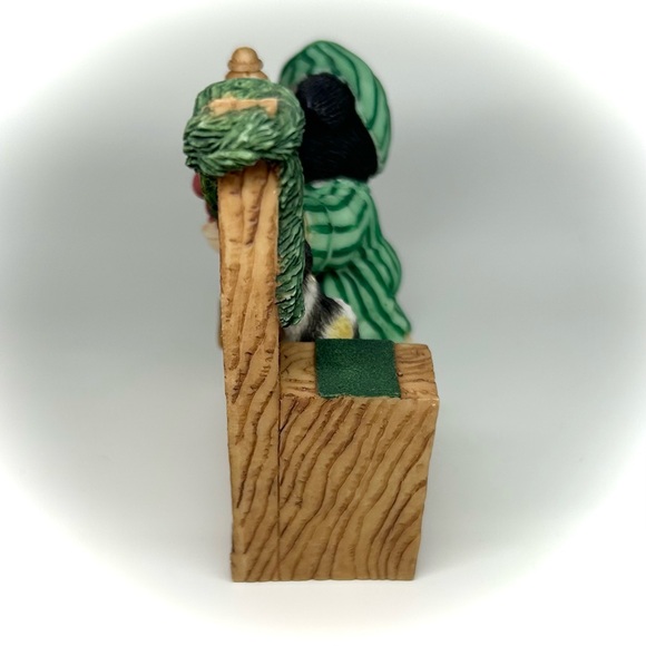 Mary's Moo Moos Enesco 1999 I Thought I Herd Him #548693 Christmas Figure w/Box - Picture 7 of 13